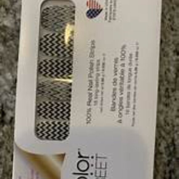 Keep Calm and Chevron Color Street Nail Polish Strips - Picture 2 of 4